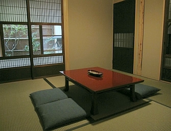 Japanese room and garden